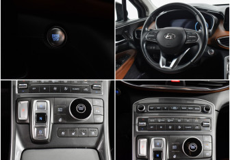 Подержанный автомобиль Hyundai Santa Fe 2021 года (17 фото)