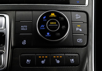 Подержанный автомобиль Hyundai Santa Fe 2021 года (18 фото)