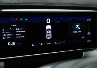 Подержанный автомобиль Geely Atlas 2023 года (12 фото)