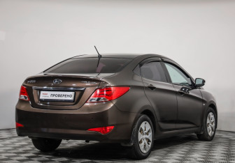 Подержанный автомобиль Hyundai Solaris Sedan 2014 года (5 фото)