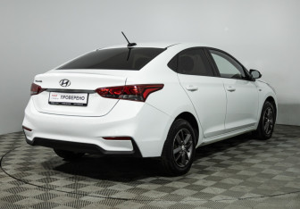 Подержанный автомобиль Hyundai Solaris Sedan 2018 года (5 фото)
