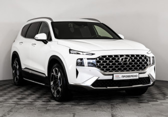 Подержанный автомобиль Hyundai Santa Fe 2020 года (4 фото)