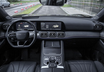 Подержанный автомобиль Chery Tiggo 9 2023 года (12 фото)