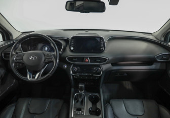 Подержанный автомобиль Hyundai Santa Fe 2019 года (8 фото)