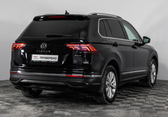 Подержанный автомобиль Volkswagen Tiguan 2021 года (7 фото)