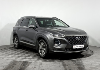 Подержанный автомобиль Hyundai Santa Fe 2019 года (3 фото)