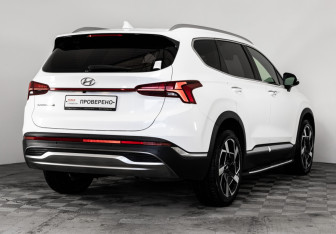 Подержанный автомобиль Hyundai Santa Fe 2020 года (6 фото)