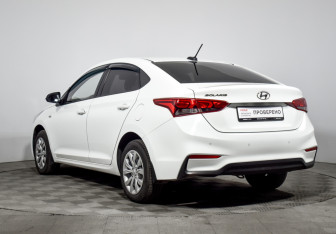 Подержанный автомобиль Hyundai Solaris Sedan 2018 года (7 фото)