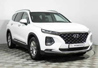 Подержанный автомобиль Hyundai Santa Fe 2020 года (3 фото)