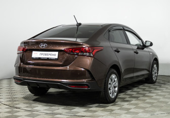 Подержанный автомобиль Hyundai Solaris Sedan 2021 года (5 фото)