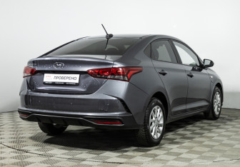 Подержанный автомобиль Hyundai Solaris Sedan 2021 года (5 фото)