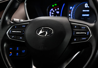 Подержанный автомобиль Hyundai Santa Fe 2018 года (11 фото)