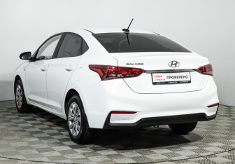 Подержанный автомобиль Hyundai Solaris Sedan 2018 года (7 фото)