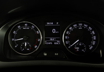 Подержанный автомобиль Skoda Rapid Liftback 2015 года (13 фото)