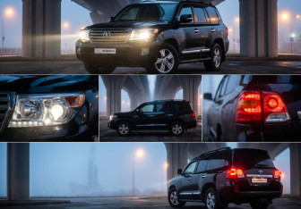 Подержанный автомобиль Toyota Land Cruiser Suv 2012 года (1 фото)