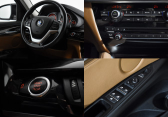 Подержанный автомобиль BMW X6 2016 года (17 фото)