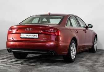 Подержанный автомобиль Audi A6 Sedan 2013 года (5 фото)