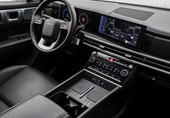 Подержанный автомобиль Hyundai Santa Fe 2023 года (9 фото)