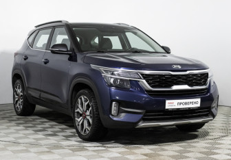 Подержанный автомобиль Kia Seltos 2021 года (3 фото)