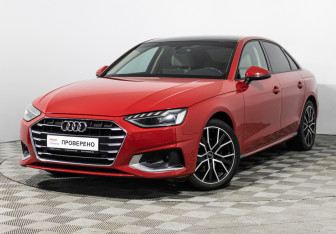 Подержанный автомобиль Audi A4 Sedan 2020 года (35 фото)