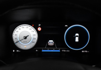 Подержанный автомобиль Hyundai Santa Fe 2021 года (19 фото)