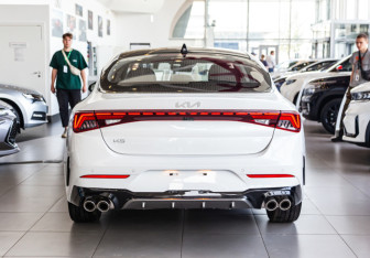 Новый Kia K5 2024 (7 фото)