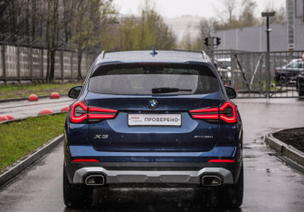 Подержанный автомобиль BMW X3 2021 года (6 фото)