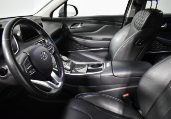 Подержанный автомобиль Hyundai Santa Fe 2021 года (10 фото)