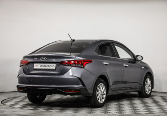 Подержанный автомобиль Hyundai Solaris Sedan 2021 года (5 фото)