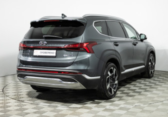 Подержанный автомобиль Hyundai Santa Fe 2021 года (5 фото)