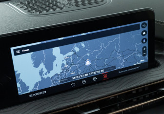 Подержанный автомобиль Exeed LX 2023 года (18 фото)