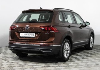 Подержанный автомобиль Volkswagen Tiguan 2021 года (5 фото)