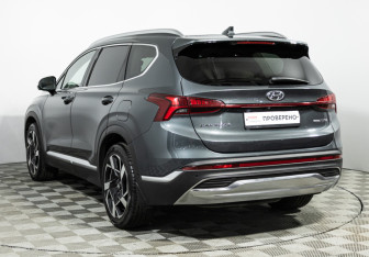 Подержанный автомобиль Hyundai Santa Fe 2021 года (7 фото)
