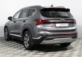 Подержанный автомобиль Hyundai Santa Fe 2021 года (7 фото)