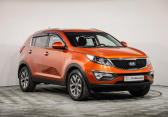 Подержанный автомобиль Kia Sportage 2014 года (3 фото)