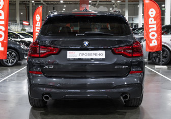 Подержанный автомобиль BMW X3 2021 года (9 фото)