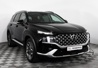 Подержанный автомобиль Hyundai Santa Fe 2021 года (4 фото)