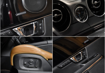 Подержанный автомобиль Jaguar XJ 2016 года (104 фото)