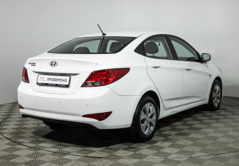 Подержанный автомобиль Hyundai Solaris Sedan 2016 года (5 фото)