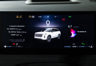 Подержанный автомобиль Jaecoo J7 2023 года (12 фото)