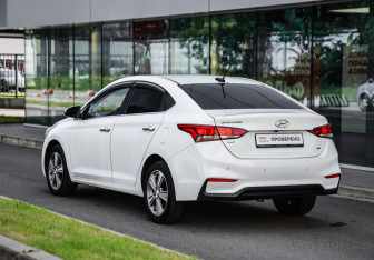 Подержанный автомобиль Hyundai Solaris Sedan 2019 года (8 фото)