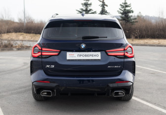 Подержанный автомобиль BMW X3 2021 года (10 фото)