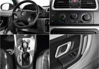 Подержанный автомобиль Skoda Fabia Hatchback 2009 года (15 фото)