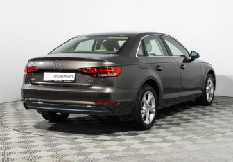 Подержанный автомобиль Audi A4 Sedan 2016 года (5 фото)