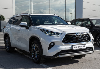 Новый Toyota Highlander 2025 (4 фото)