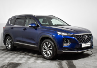 Подержанный автомобиль Hyundai Santa Fe 2019 года (3 фото)