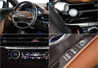 Подержанный автомобиль Genesis G80 2021 года (17 фото)
