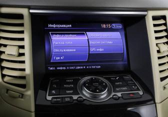 Подержанный автомобиль Infiniti FX 2012 года (17 фото)