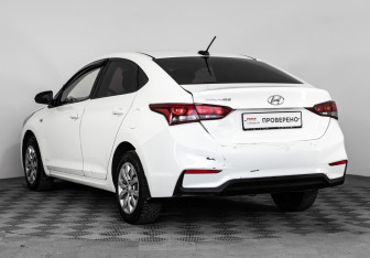 Подержанный автомобиль Hyundai Solaris Sedan 2018 года (7 фото)