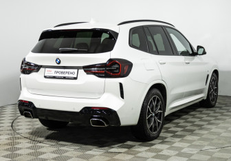 Подержанный автомобиль BMW X3 2021 года (5 фото)